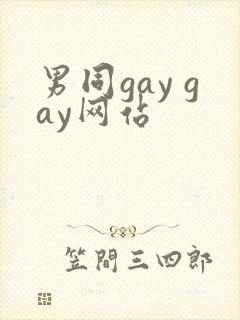 男同gay gay网站封面