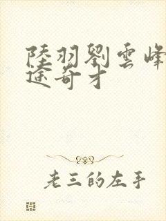 陆羽刘云峰 官途奇才