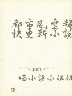 都市风云超前超快更新小说