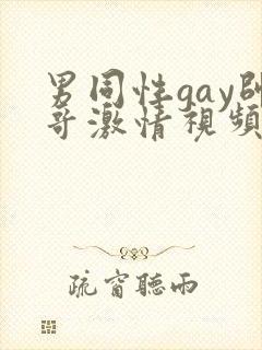 男同性gay帅哥激情视频