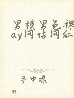 男模男色裸体gay网站网红