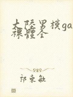 大陆男模gay裸体全