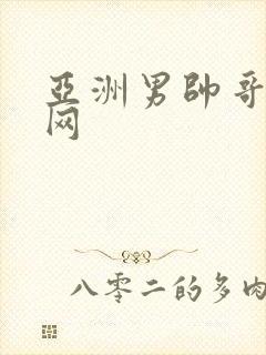 亚洲男帅哥同性网