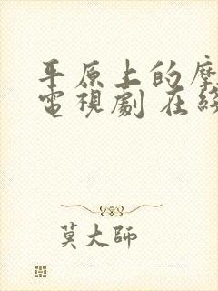 平原上的摩西 电视剧 在线观看