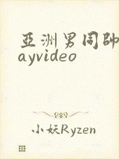 亚洲男同帅哥gayvideo