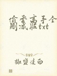 偷香高手全文无删减版txt