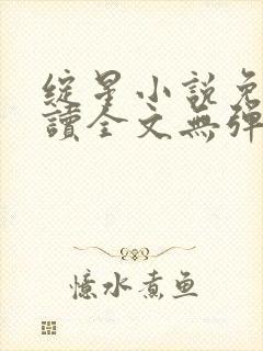 绽星小说免费阅读全文无弹窗封面