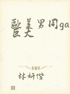 欧美男同gay巨大封面