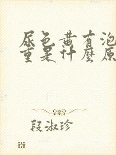 尿色黄有泡沫味重是什么原因封面