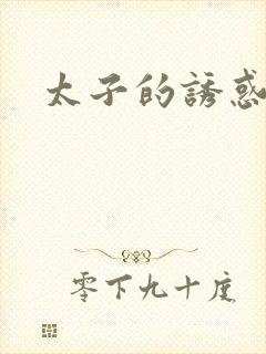 太子的诱惑封面