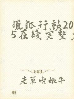 猎狐行动2025在线完整免费观看高清封面