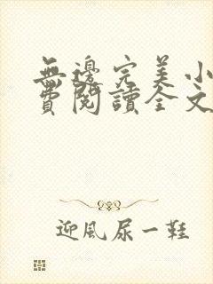 无边完美小说免费阅读全文最新章节