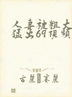 人妻被粗大猛进猛出69视频