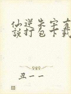 仙逆朱宇有声小说打包下载