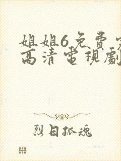 姐姐6免费完整高清电视剧在线看