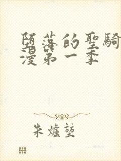 堕落的圣骑士动漫第一季