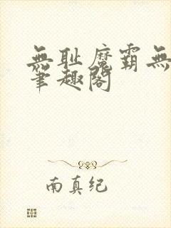 无耻魔霸无删节笔趣阁