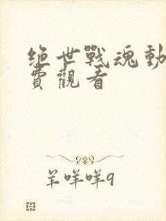 绝世战魂动漫免费观看