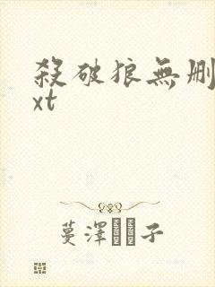 杀破狼无删减txt封面