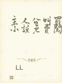 主人公叫罗铮的小说免费阅读笔趣阁