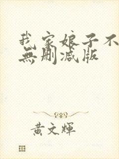 我家娘子不对劲无删减版