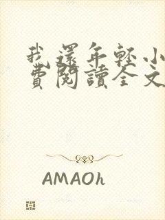 我还年轻小说免费阅读全文无删减封面