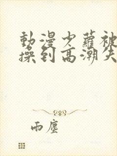 动漫少萝被狂操操到高潮失禁