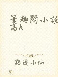 笔趣阁小说推荐高h