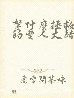 拿什么拯救你我的爱人大结局