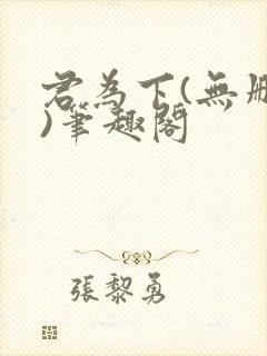 君为下(无删减)笔趣阁封面