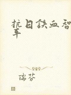 抗日铁血智将王平封面