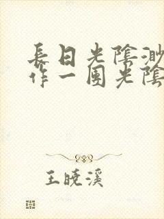 长日光阴渺渺乱作一团光阴似箭