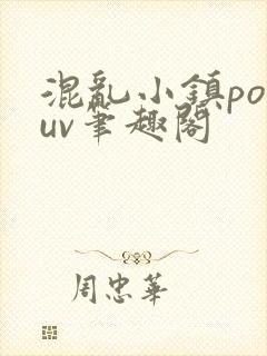 混乱小镇popuv笔趣阁封面