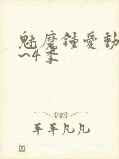 魅魔钟爱动漫1~4季