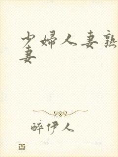 少妇人妻熟妇人妻