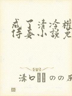 成了清冷权臣的侍妾小说免费阅读