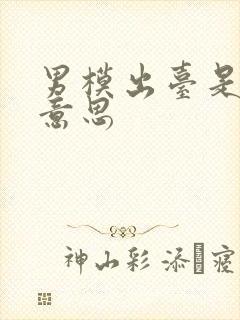 男模出台是什么意思