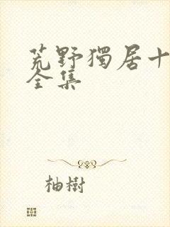 荒野独居十三季全集封面