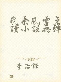 我乘风雪免费阅读小说无弹窗封面