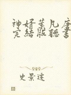 神婿叶凡唐若雪完结版听书封面