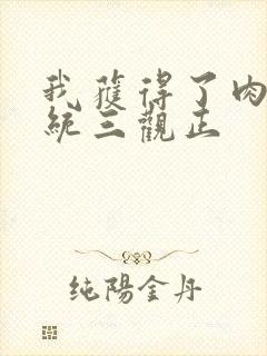 我获得了肉禽系统三观正封面