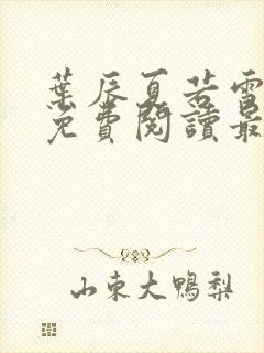 叶辰夏若雪小说免费阅读最新章节封面