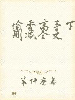 偷香高手下载无删减全文