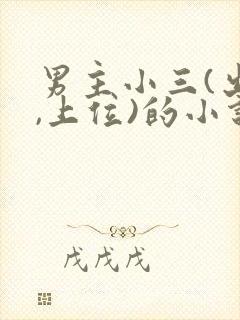 男主小三(出轨,上位)的小说封面