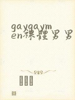 gaygaymen裸体男男xxxvide0b0y…封面