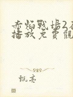 赤焰战场2在线播放免费观看封面