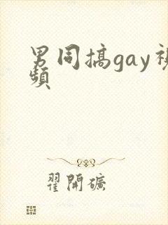 男同搞gay视频