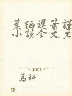 叶栖迟萧谨行的小说全文免费阅读最新章节