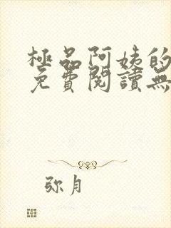 极品阿姨的小说免费阅读无弹窗