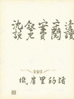 沈叙安宋清雪小说免费阅读最新章节封面